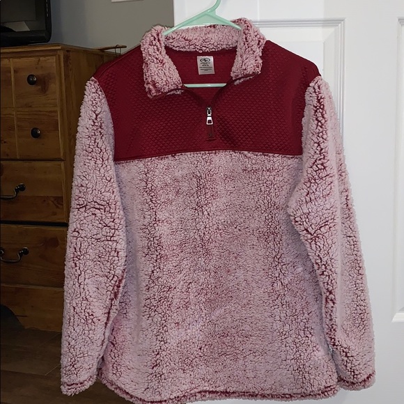 Athletic Works Tops - Sherpa Pullover